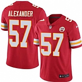 Nike Kansas City Chiefs #57 D.J. Alexander Red Team Color NFL Vapor Untouchable Limited Jersey,baseball caps,new era cap wholesale,wholesale hats